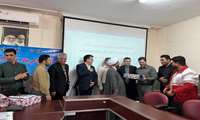 نشست صمیمی مدیر شبکه بهداشت طارم با اصحاب رسانه