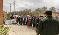 در چهارمین روز هفته سلامت در سلطانیه؛ تجدید پیمان با آرمان‌های شهدا و غبارروبی مزار شهدا انجام شد