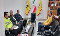 دیدار مدیر شبکه بهداشت و درمان ابهر با رئیس جدیدشرکت گاز شهرستان
