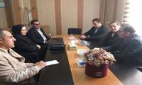 بازدید سرپرست گروه فرهنگی سازمان بازرسی قوه قضاییه از بیمارستان شهید بهشتی