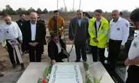 دیدار سرپرست اورژانس استان با خانواده شهید سلامت در شهرستان خرمدره