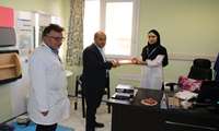 تقدیر کاردرمان بیمارستان الغدیر به مناسبت روز کاردرمانی
