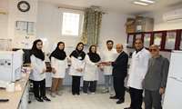 گرامیداشت روز علوم آزمایشگاهی در بیمارستان الغدیرابهر