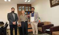 تقدیر از استاد سید مهدی موسوی قیداری برای موفقیت در مسابقات قرآن و عترت