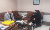 بررسی مطالبات دانشجویی در دیدار سرپرست دانشکده پرستاری با معاون فرهنگی و دانشجویی دانشگاه