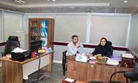 بازدید و ارزیابی واحد مددکاری بیمارستان الغدیر