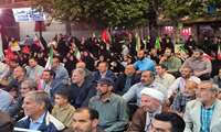 حضور پرشور مدافعان سلامت در آیین گرامیداشت «شهدای اقتدار» در ابهر 