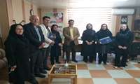 برگزاری مراسم تودیع و معارفه سرپرست مرکز توسعه تحقیقات بالینی بیمارستان شهید بهشتی 