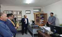 دیدار مدیریت شبکه بهداشت و درمان شهرستان ابهر با پرسنل ستادی 
