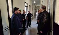 دیداررئیس دانشگاه علوم پزشکی زنجان با مسئولان شبکه بهداشت ودرمان و بیمارستان شهدای طارم