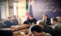 جلسه هماهنگی برنامه‌های هفته سلامت در فرمانداری سلطانیه 