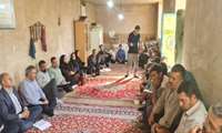 بررسی مطالبات بهداشتی و عمرانی روستاهای گلجه، امام و لار با حضور مسئولان