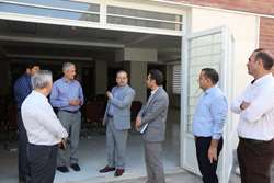 بازدید سرپرست معاونت توسعه دانشگاه علوم پزشکی زنجان از روند تکمیل مرکز شماره یک