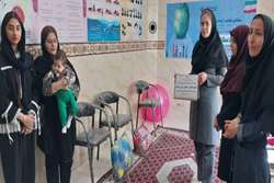 هفته سلامت درشهرستان طارم :کلاس آمادگی برای زایمان در مرکز خدمات جامع سلامت  روستایی گیلوان برگزار شد