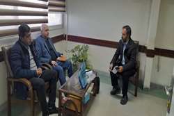 بازدید مسئولان قطب یک وزارت بهداشت از مرکز درمانی آیت الله موسوی