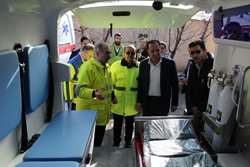 طی مراسمی: یک دستگاه آمبولانس جدید به ناوگان اورژانس ماهنشان پیوست