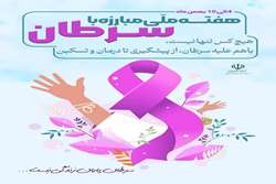4 تا 10 بهمن، پویش ملی مبارزه با سرطان؛  اصول دهگانه در پیشگیری از سرطان را بشناسیم