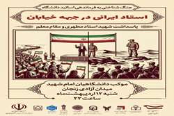 گزارش تصویری/ استاد ایرانی در جبهه خیابان